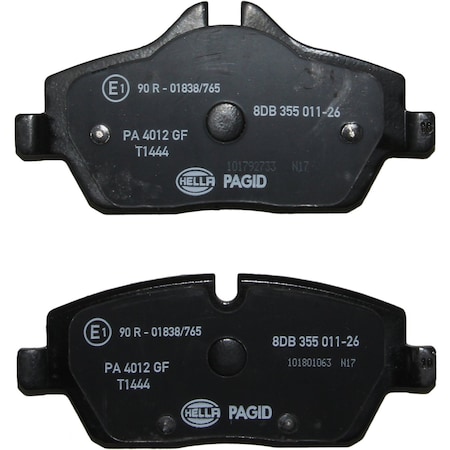 Pagid Brakes Disc Brake Pad, 355011261 355011261